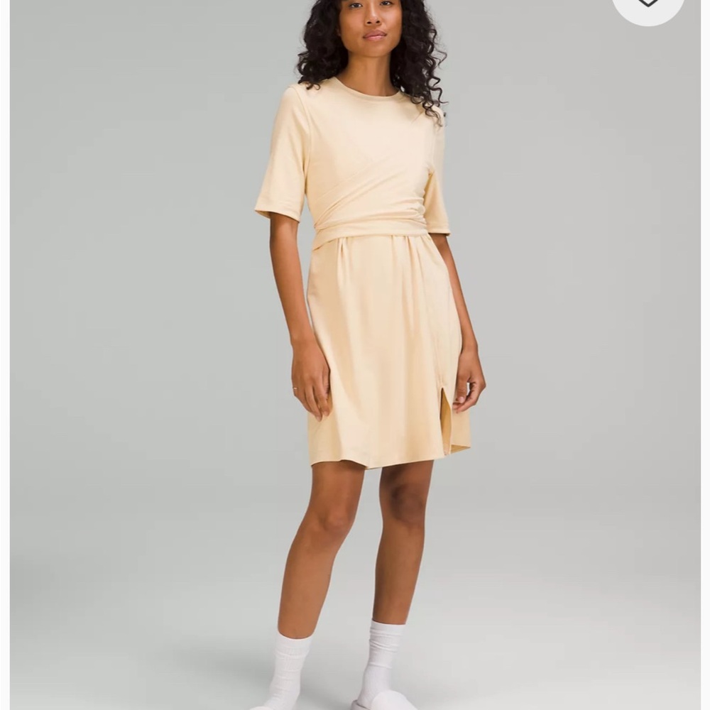 lululemon athletica Cream Dress